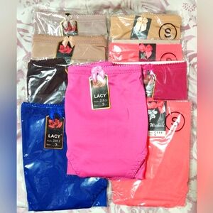 9- Pack Women's Nylon Briefs Size S